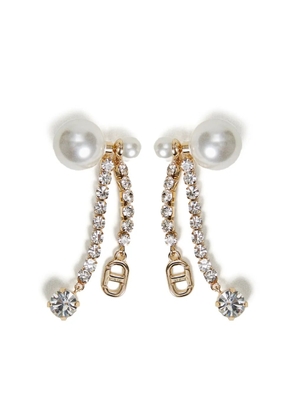 TWINSET crystal-embellished earrings - Gold