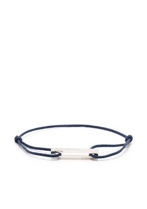 Le Gramme cord bracelet - Silver