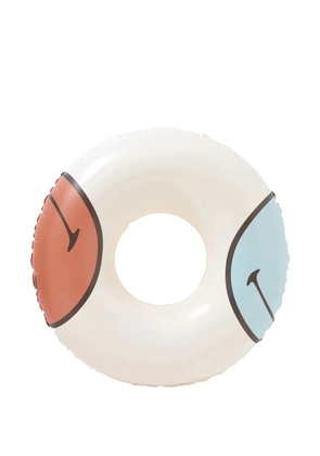Sunnylife Smiley Face-print pool ring - Multicolor