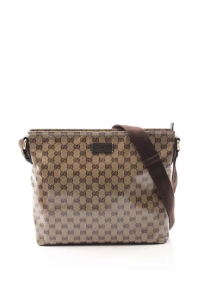 Gucci Pre-Owned 2000-2015 GG Crystal crossbody bag - Brown