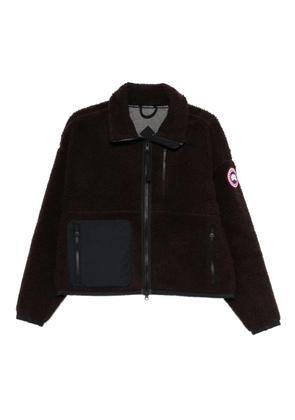 Canada Goose zip-fastening fleece jacket - Brown
