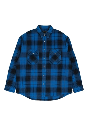 Purple Brand plaid shirt - Blue