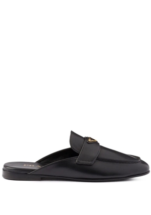 Prada leather mules - Black