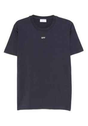 Off-White short-sleeve crew-neck T-shirt - Blue
