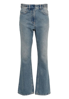 Givenchy 4G-motif straight-leg jeans - Blue