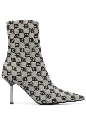 MISBHV Sasha heeled ankle boots - Neutrals