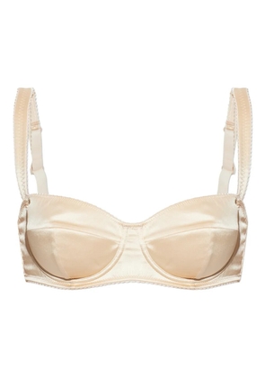 Dolce & Gabbana scalloped balconette bra - Neutrals