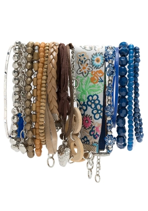 Amir Slama Bijoux Charms bracelets set - Blue