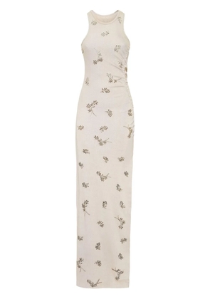 Philipp Plein jersey midi dress - Grey