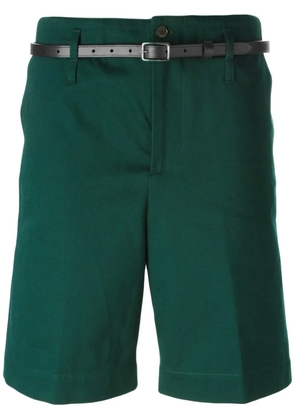 Golden Goose 'Kate' belted shorts - Green