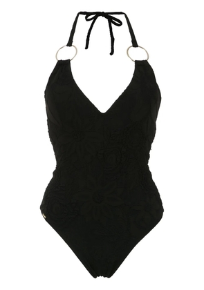 Amir Slama halter neck swimsuit - Black