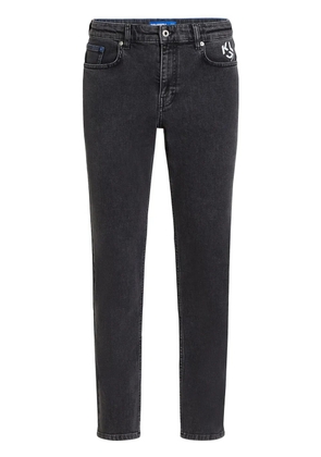 Karl Lagerfeld Jeans logo-print skinny jeans - Grey