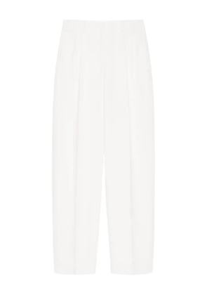 Givenchy pleated wool trousers - White
