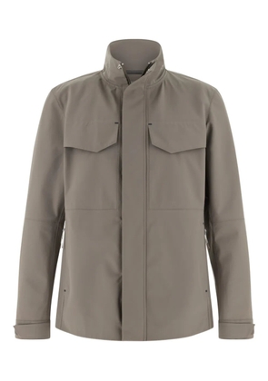Boggi Milano flap-pocket field jacket - Grey
