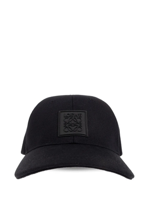LOEWE Anagram-patch baseball cap - Black