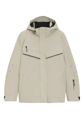 BOSS hooded pocket ski jacket - Neutrals
