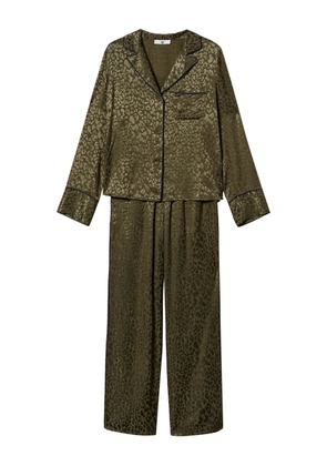 TWINSET Mannish jacquard pyjama set - Green