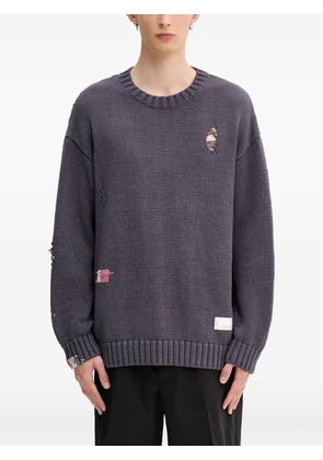 Neighborhood distressed sweater - Grey