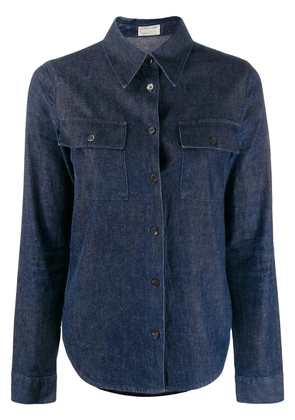 Helmut Lang Pre-Owned flap pocket denim shirt - Blue