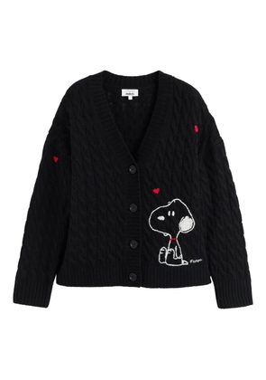 Chinti & Parker cable-knit cardigan - Black