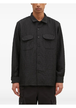 Engineered Garments quilted pocket shirt - Black