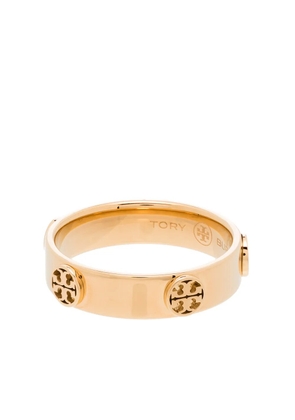 Tory Burch multi-logo band ring - Gold