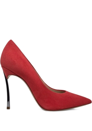 Casadei pointed stiletto pumps - Red