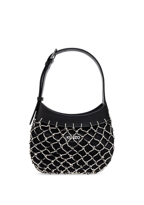 Kenzo net-overlay tote bag - Black