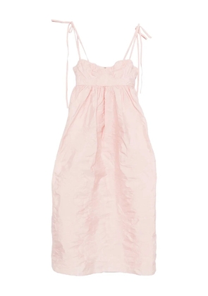 Cecilie Bahnsen Alena midi dress - Pink