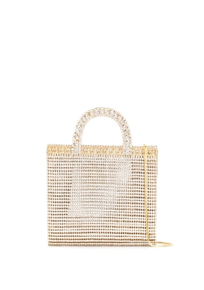 Rosantica gem-embellished mini bag - Metallic