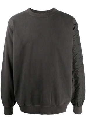 AMBUSH quilted back sweatshirt - Black