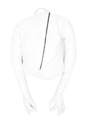 Leon Emanuel Blanck hands-shape backpack - White