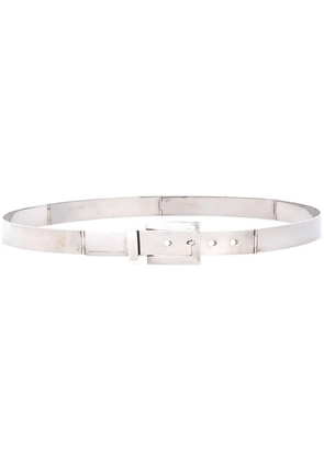 Alexander McQueen brass belt - Metallic
