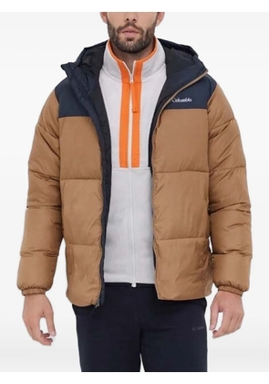 Columbia hooded puffer jacket - Brown