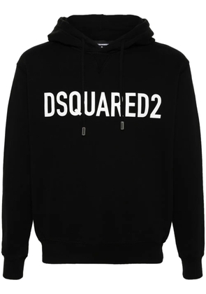 DSQUARED2 Cool Fit logo-print hoodie - Black