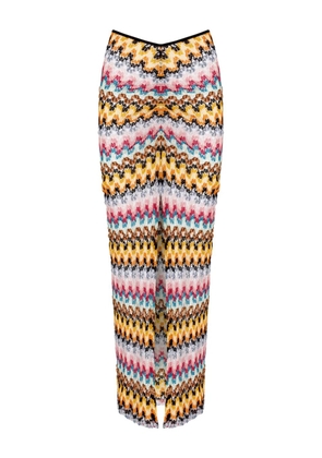 Missoni zigzag cover-up - Yellow