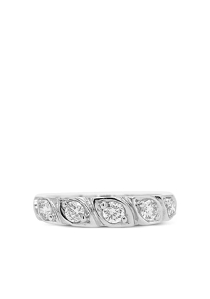 HYT Jewelry 18kt white gold diamond ring - Silver
