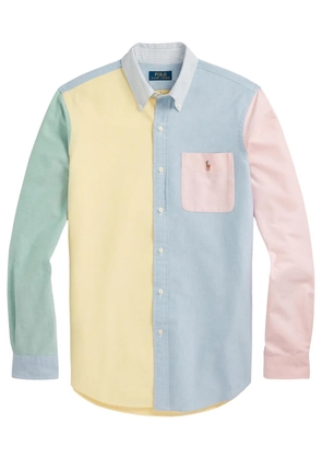 Polo Ralph Lauren Oxford colour-block cotton shirt - Yellow