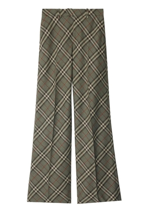 Burberry Vintage Check-pattern trousers - Grey