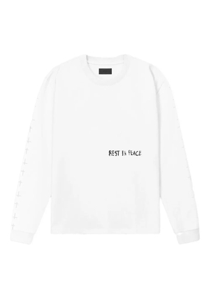 RTA Lawrence long-sleeve T-shirt - White