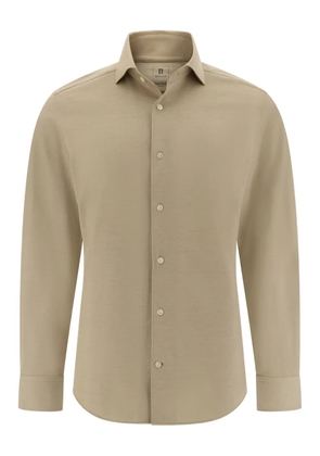 Boggi Milano long-sleeve shirt - Neutrals