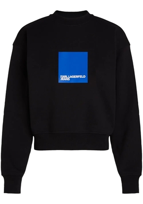 Karl Lagerfeld Jeans organic-cotton sweatshirt - Black