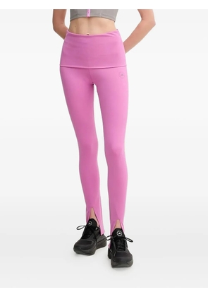 adidas by Stella McCartney Truestrength split-hem leggings - Pink