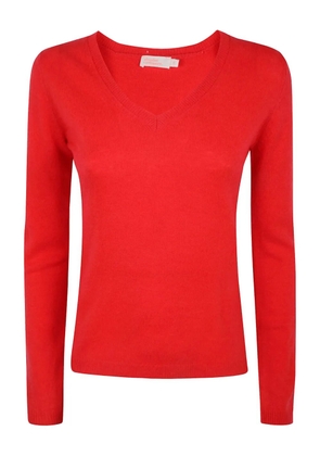 absolut cashmere V-neck sweater - Red