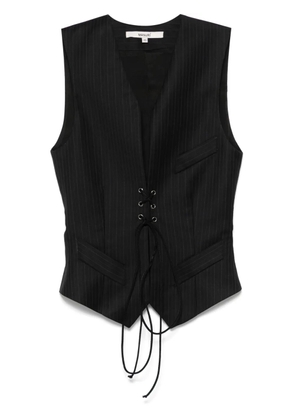 MANURÍ Poppy vest - Black
