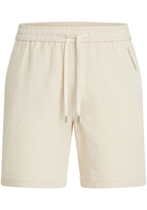Karl Lagerfeld cotton bambula shorts - Neutrals