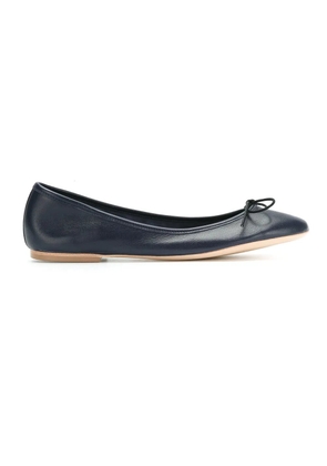 Sarah Chofakian Sarita leather ballerina shoes - Black