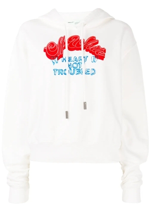 Off-White Heart Not Troub hoodie