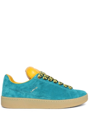 Lanvin x Future Hyper Curb suede sneakers - Blue
