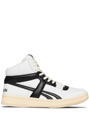 Reebok two-tone panelled high-top sneakers - White